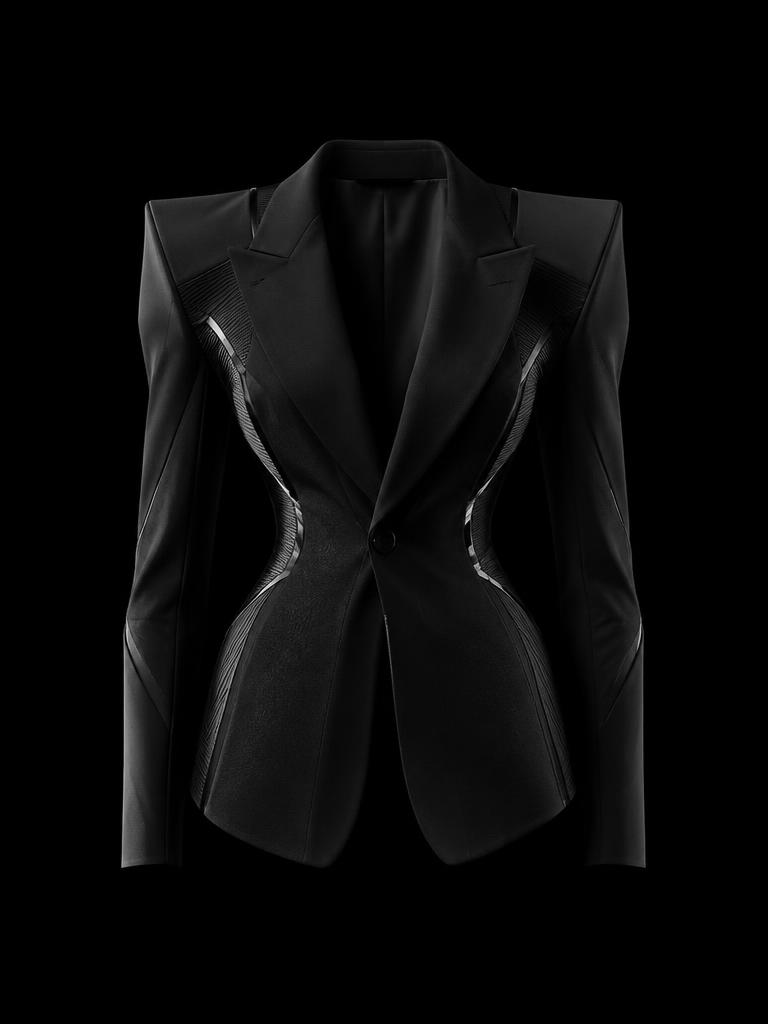 Cyber-Tailored Tech Blazer