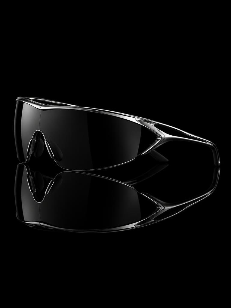 Chrome Node Shield Eyewear